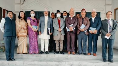 Photo of सञ्चार तथा सूचना प्रविधिमन्त्री ज्ञानेन्द्रबहादुर कार्कीद्वारा  नेपाल टेलिभिजनको निरीक्षण भ्रमण